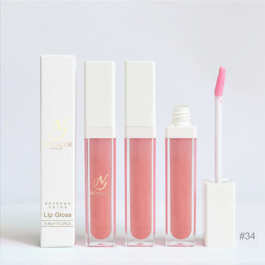 Novalor Lip Gloss Pink Glass #34