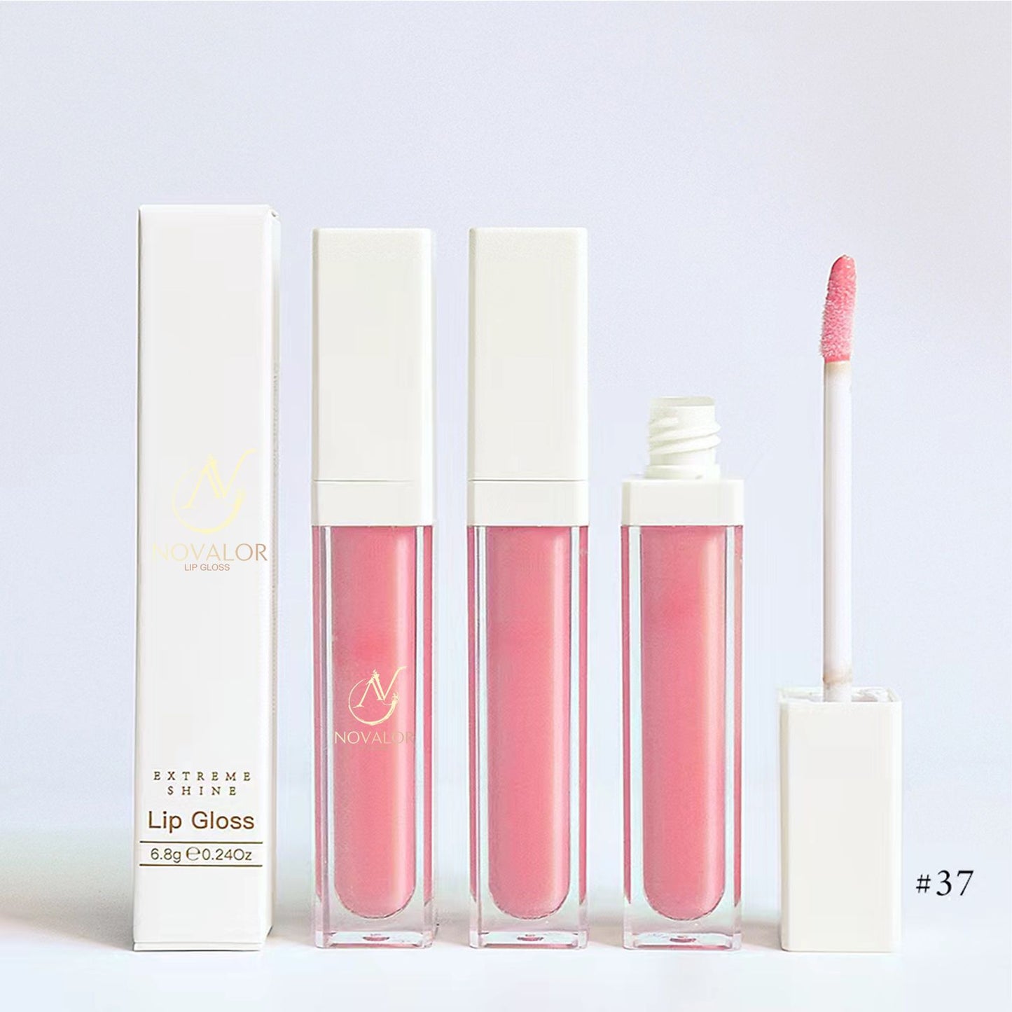 Novalor Lip Gloss Peach Me #37